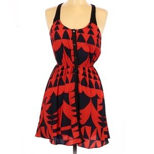 silence + noise Causual Sleeveless Button down dress